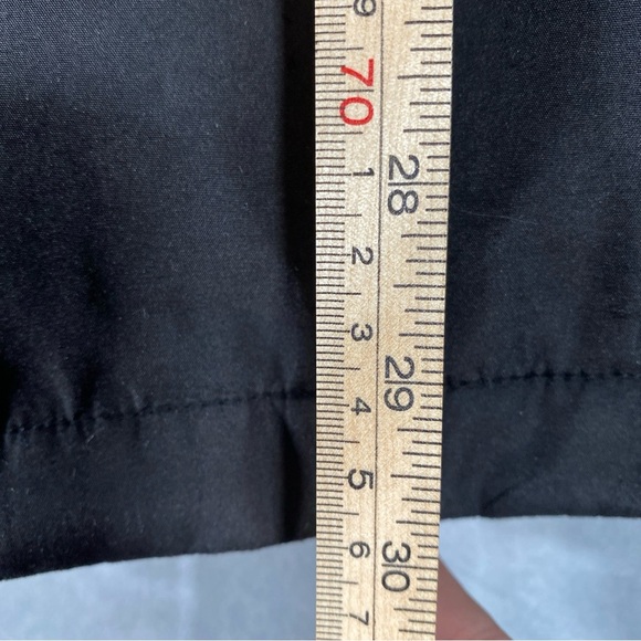 London Fog Beaverton Contrast Collar Black Zip Up Coat Jacket Mens Size Small - Picture 4 of 10